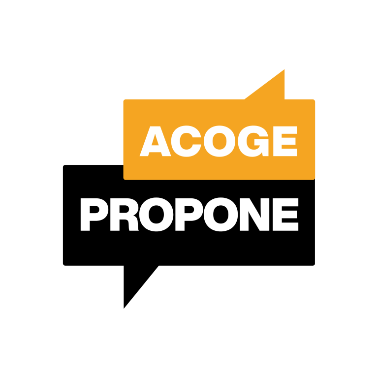 Acoge Propone Logos - Logo Acoge Propone Negativo